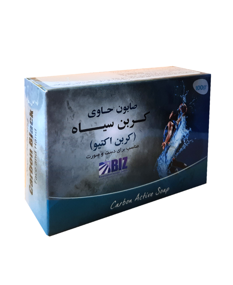 صابون کربن سیاه اکتیو | پاکسازی عمیق و کنترل چربی پوست