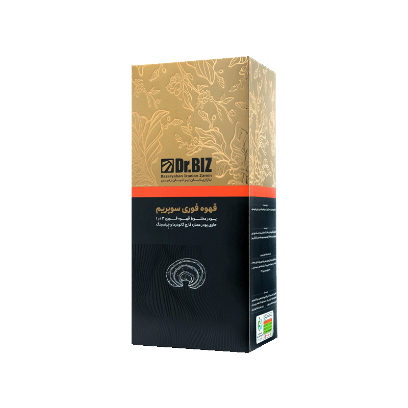 قهوه گانودرما دکتر بیز اصل با طعم سوپریم